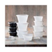 Picture of Pactiv Crystal-Clear Portion Cup Lids, Fits 1.5-2.5oz Cups, 2400/Carton