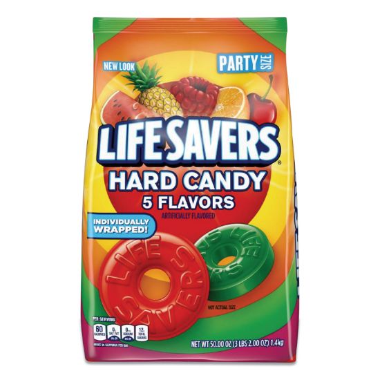 Picture of LifeSavers® Hard Candy, Original Five Flavors, 50 oz Bag
