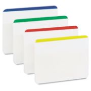 Picture of Post-It Durable Filing Tabs 2"X1.5" 24/Pkg Assorted Neon Colors