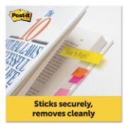 Picture of Post-It Page Markers .5"X1.75" 10/Pkg Assorted Bright