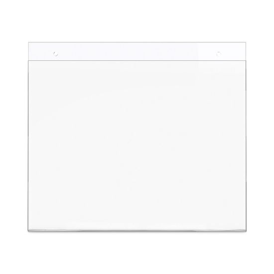 Picture of deflecto® Classic Image Single-Sided Wall Sign Holder, Plastic, 11 x 8 1/2 Insert, Clear