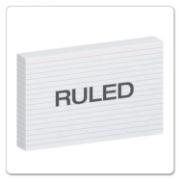 Picture of Oxford™ Ruled Index Cards, 5 x 8, White, 100/Pack