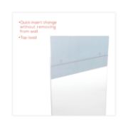 Picture of deflecto® Classic Image Single-Sided Wall Sign Holder, Plastic, 8 1/2 x 11 Insert, Clear