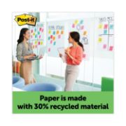Picture of Post-it® Easel Pads Self Stick Wall Easel Unruled Pad, 20 x 23, White, 20 Sheets, 4 Pads/Carton