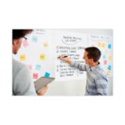 Picture of Post-it® Easel Pads Self Stick Wall Easel Unruled Pad, 20 x 23, White, 20 Sheets, 4 Pads/Carton