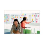 Picture of Post-it® Easel Pads Self Stick Wall Easel Unruled Pad, 20 x 23, White, 20 Sheets, 4 Pads/Carton