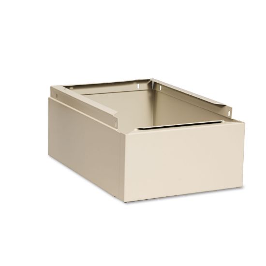 Picture of Tennsco Optional Locker Base, 12w x 18d x 6h, Sand