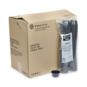 Picture of Pactiv Plastic Soufflé Cups, 2 oz., Black, 200/Bag, 12 Bags/Carton