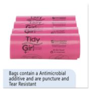 Picture of Tidy Girl™ Tidy Girl Feminine Hygiene Sanitary Disposal Bags, 150/Roll, 4 Rolls/Carton