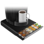 Picture of Mind Reader Coffee Pod Drawer, Fits 26 Pods, 14 3/4 x 13 1/4 x 2 3/4, Black