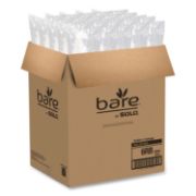 Picture of SOLO® Cup Company Bare Treated Paper Cone Water Cups, 6 oz, White, 200/Sleeve, 25 Sleeves/Carton