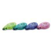 Picture of Tombow® MONO Original Correction Tape, Asst RetroColor Applicators, 1/6" x 394", 10/Pack