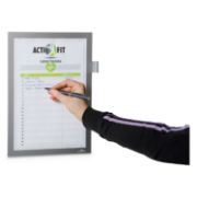 Picture of Durable® DURAFRAME Note Sign Holder, 8 1/2" x 11", Silver Frame
