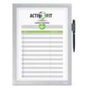 Picture of Durable® DURAFRAME Note Sign Holder, 8 1/2" x 11", Silver Frame