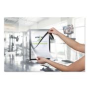 Picture of Durable® DURAFRAME Note Sign Holder, 8 1/2" x 11", Silver Frame