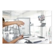 Picture of Durable® DURAFRAME Note Sign Holder, 8 1/2" x 11", Silver Frame