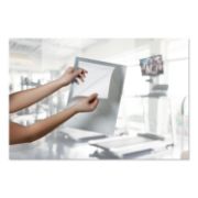 Picture of Durable® DURAFRAME Note Sign Holder, 8 1/2" x 11", Silver Frame