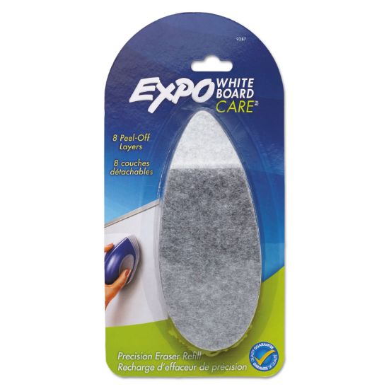 Picture of EXPO® Dry Erase Precision Point Eraser Refill Pad, Felt, 9 3/4w x 3 1/4d