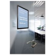 Picture of Durable® DURAFRAME Sign Holder, 9 1/2 x 12 3/10, Black Frame, 2 per Pack