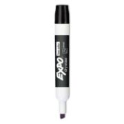 Picture of EXPO® Low Odor Dry Erase Marker, Chisel Tip, Black, Dozen