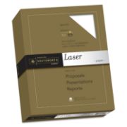Picture of Southworth® 25% Cotton Laser Paper, 24lb, 95 Bright, Smooth Finish, 8 1/2 x 11, 500 Sheets