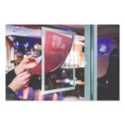 Picture of Durable® DURAFRAME® SUN Sign Holder, 9 1/2 x 12, Silver Frame, 2/Pack