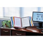Picture of Durable® SHERPA Desk Reference System, 10 Panels, 10 x 5 5/8 x 13 7/8