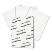 Picture of Springhill® Digital Index White Card Stock, 110 lb, 8 1/2 x 11, 250 Sheets/Pack