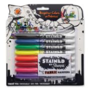 Picture of Stained By Sharpie Fabric Markers 8/Pkg Assorted Colors