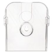 Picture of deflecto® DocuHolder for Countertop or Wall Mount Use, 4 3/8w x 4 1/4d x 7 3/4h, Clear