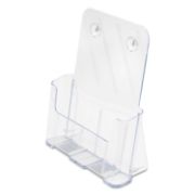 Picture of deflecto® DocuHolder for Countertop or Wall Mount Use, 9 1/4w x 3 3/4d x 10 3/4, Clear