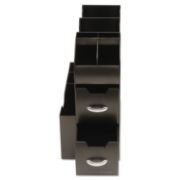 Picture of Mind Reader Coffee Condiment Caddy Organizer, 5 2/5 x 11 x 12 3/5, Black