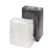 Picture of Pactiv VERSAtainers, Black/Clear, 24oz, 5 x 7 1/4 x 2, 150/Carton