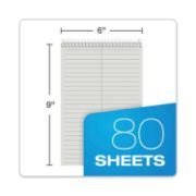 Picture of TOPS™ Prism Steno Books, Gregg, 6 x 9, Gray, 80 Sheets, 4 Pads/Pack