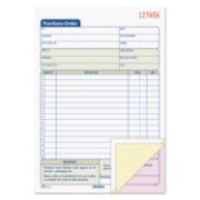 Picture of TOPS™ Purchase Order Book, 5 9/16 x 8 7/16, Three-Part Carbonless, 50 Sets/Book