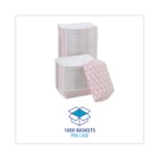 Picture of PAPER FOOD BASKETS, 2 LB CAPACITY, RED/WHITE, 1,000/CARTON