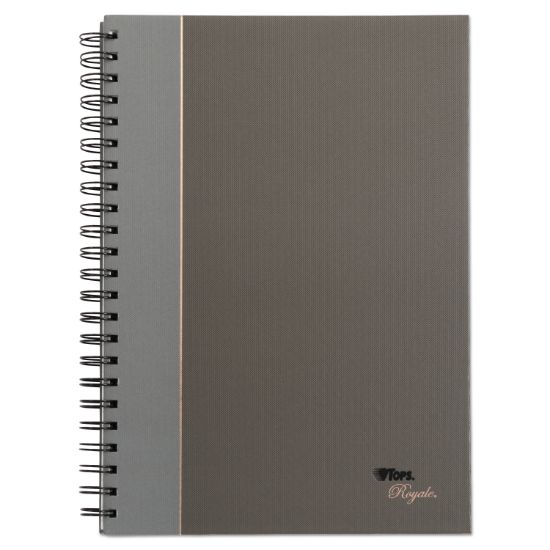 Picture of TOPS™ Royale Wirebound Business Notebook, Legal/Wide, 11 3/4 x 8 1/4, 96 Sheets