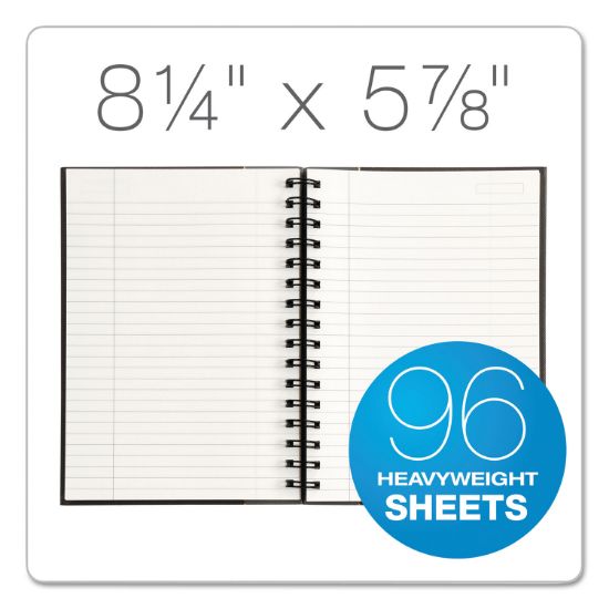 Picture of TOPS™ Royale Wirebound Business Notebook, Legal/Wide, 8 1/4 x 5 7/8, 96 Sheets
