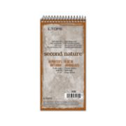 Picture of TOPS™ Second Nature Spiral Reporter/Steno Book, Gregg, 4 x 8, White, 70 Sheets