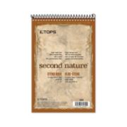 Picture of TOPS™ Second Nature Spiral Reporter/Steno Book, Gregg, 6 x 9, White, 70 Sheets