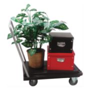 Picture of deflecto® Heavy-Duty Platform Cart, 500lb Capacity, 21w x 32 1/2d x 37 1/2h, Black