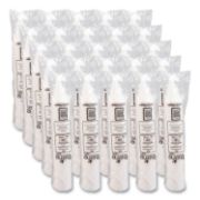 Picture of SOLO® Cup Company Bare Treated Paper Cone Water Cups, 6 oz, White, 200/Sleeve, 25 Sleeves/Carton