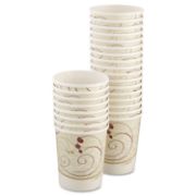 Picture of SOLO® Cup Company Flexstyle Double Poly Paper Containers, 32oz, Symphony Design, 500/Carton