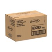 Picture of SOLO® Cup Company Guildware Heavyweight Plastic Cutlery, Knives, Clear, 1000/Carton