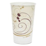 Picture of SOLO® Cup Company Jazz Waxed Paper Cold Cups, 16oz, Tide Design, 1000/Carton