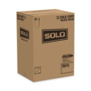 Picture of SOLO® Cup Company Jazz Waxed Paper Cold Cups, 16oz, Tide Design, 1000/Carton