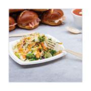 Picture of SOLO® Cup Company Sweetheart Guildware Polystyrene Forks, Champagne, 1000/Carton