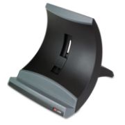 Picture of 3M™ Vertical Notebook Computer Riser, Cable Management, 9x12x6 1/2 - 9 1/2, Black