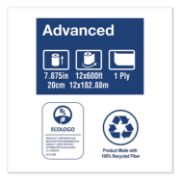 Picture of Tork® Advanced Hardwound Roll Towel, One-Ply, White, 7 9/10" x 600ft, 12/Carton
