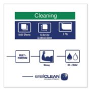 Picture of Tork® Heavy-Duty Cleaning Cloth, 12.6 x 13, White, 50/Pack, 6 Packs/Carton